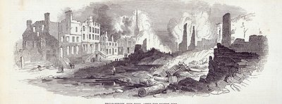 Broad-Street, New York, after the Recent Fire, from 